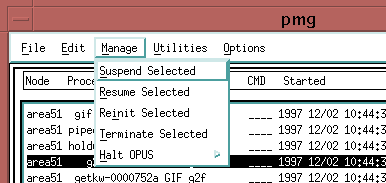 [Manage Menu 
with Suspend Selected]